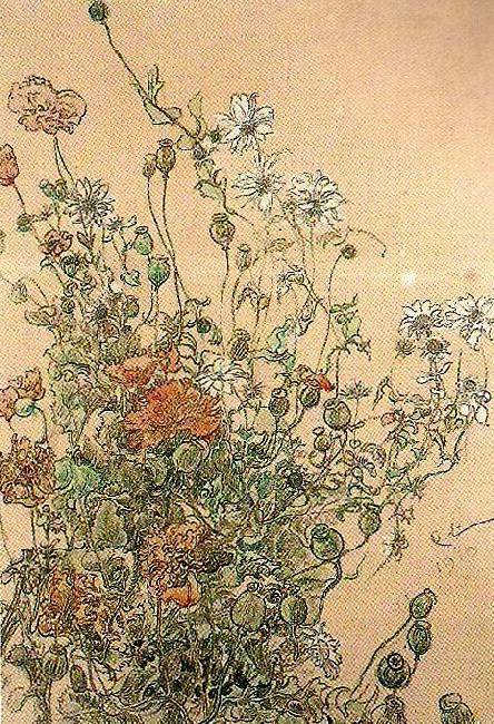 Carl Larsson sommarblommor China oil painting art